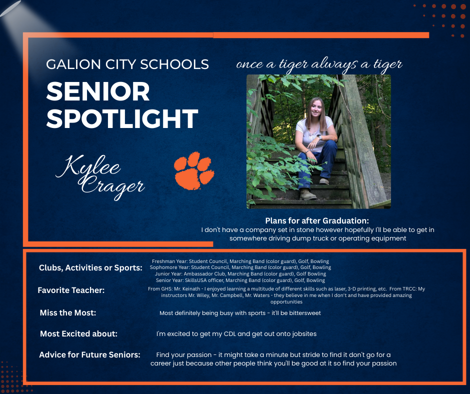 Senior spotlight Crager