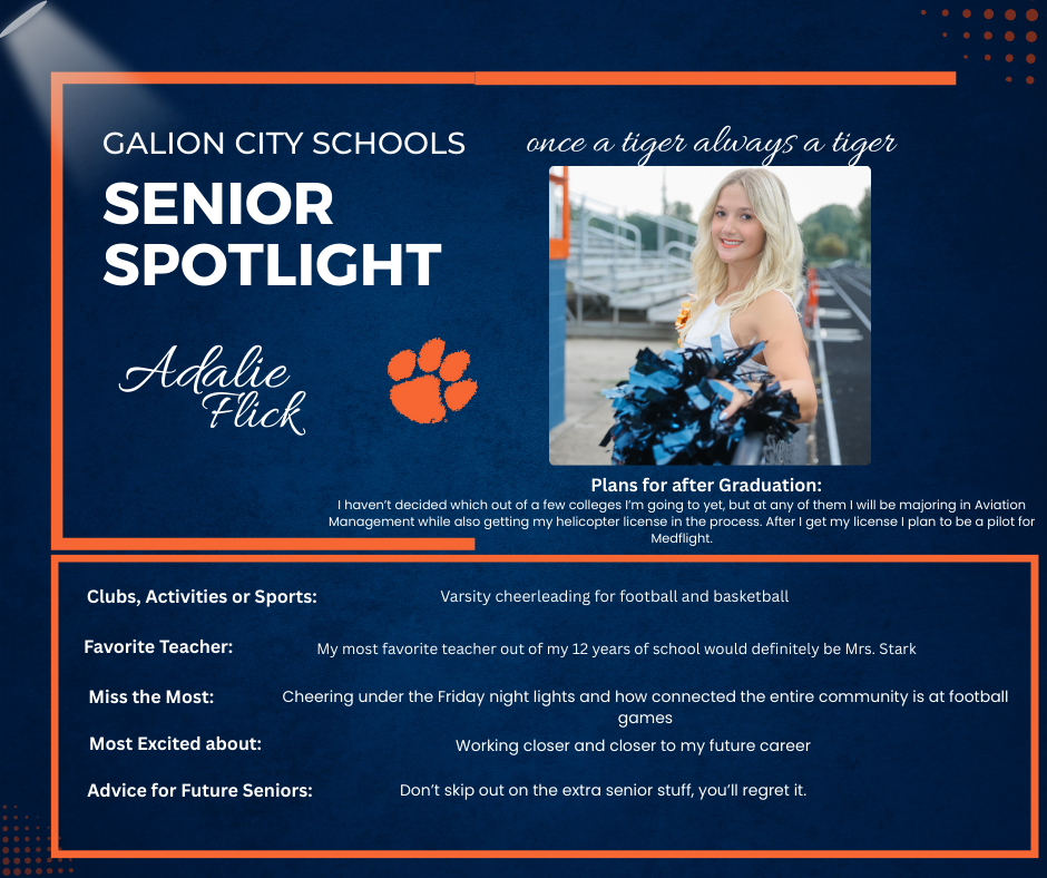 Senior Spotlight Flick