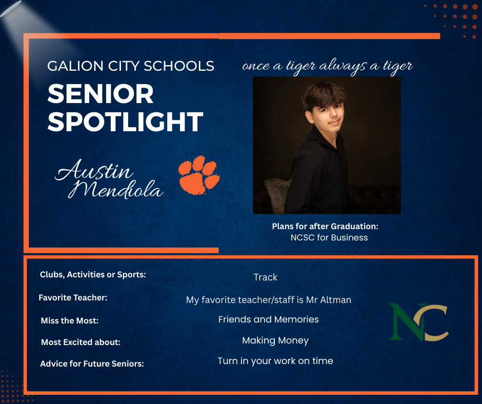 Senior Spotlight Mendiola