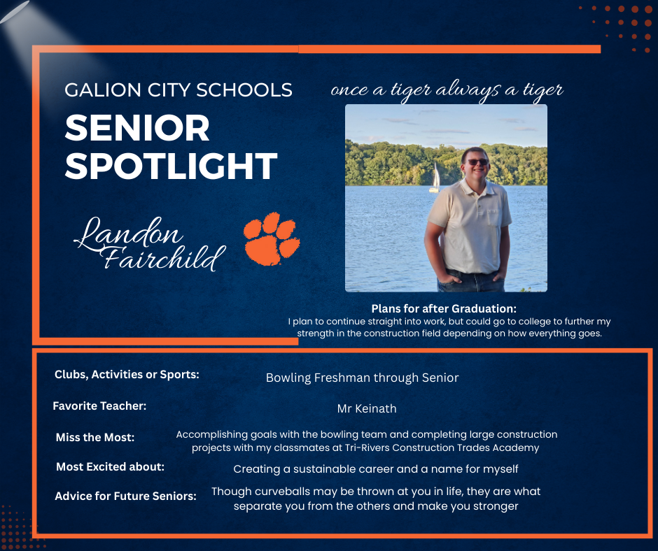 Senior Spotlight Fairchild