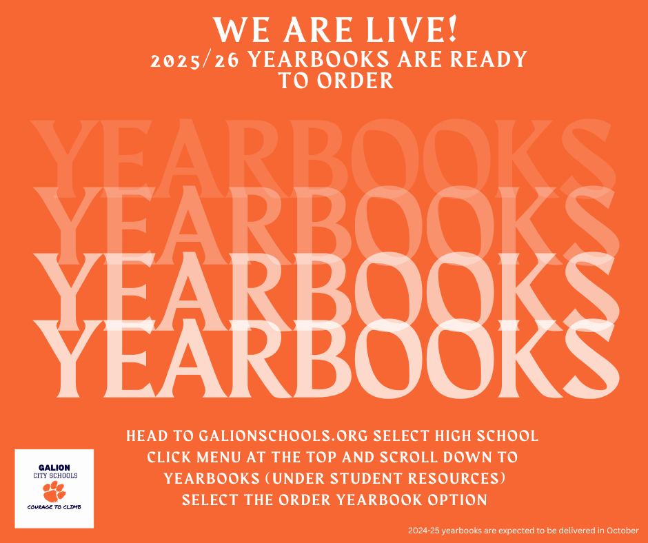 Yearbooks ready to order