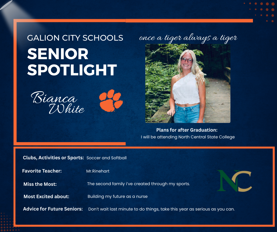 Senior Spotlight White