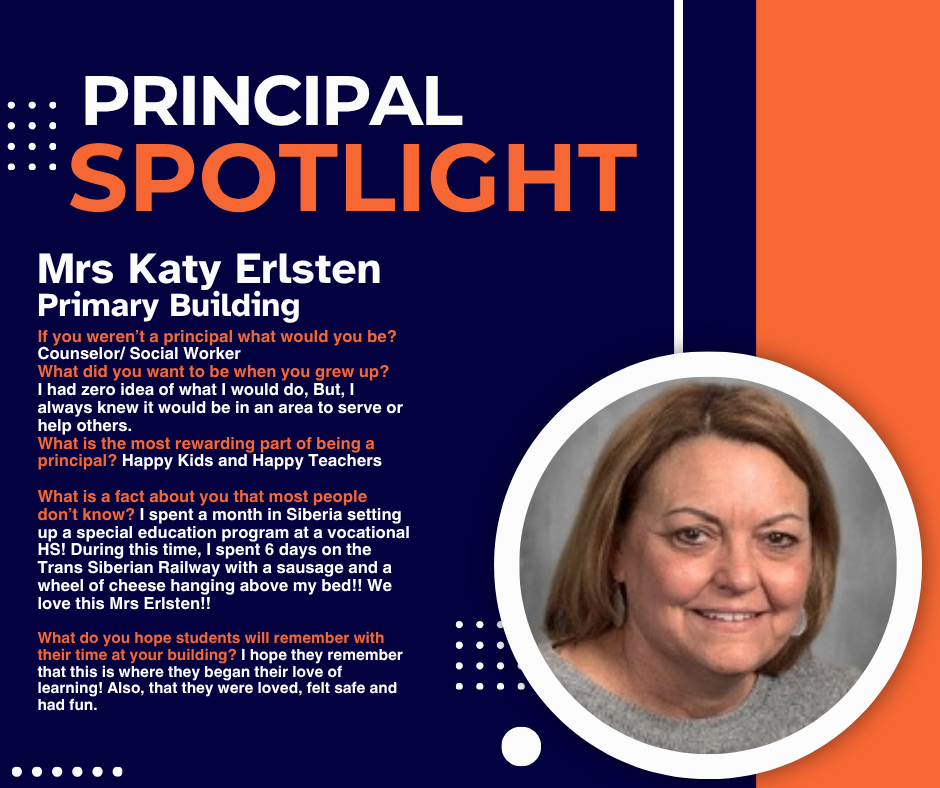 Principal spotlight Erlsten