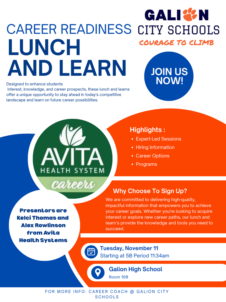 Lunch and Learn Nov 11