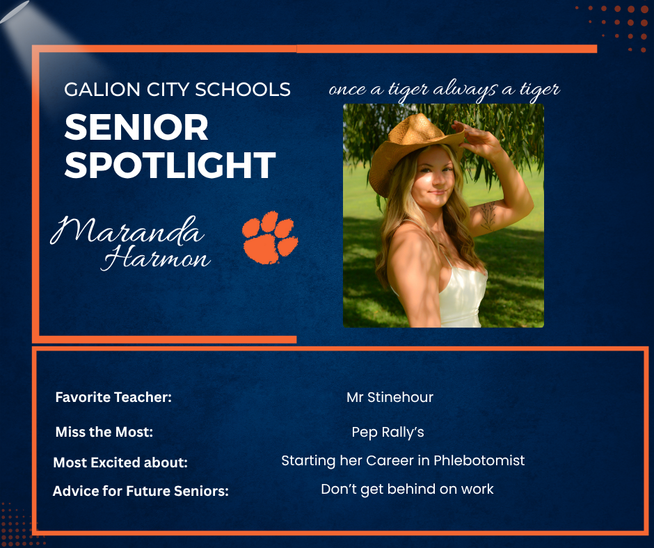 Senior Spotlight Harmon