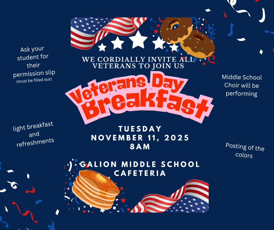 GMS Veterans Day Breakfast