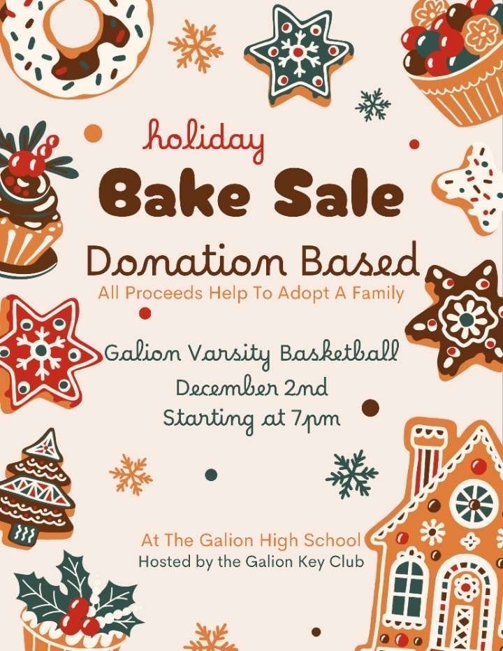 Key Club Bake Sale