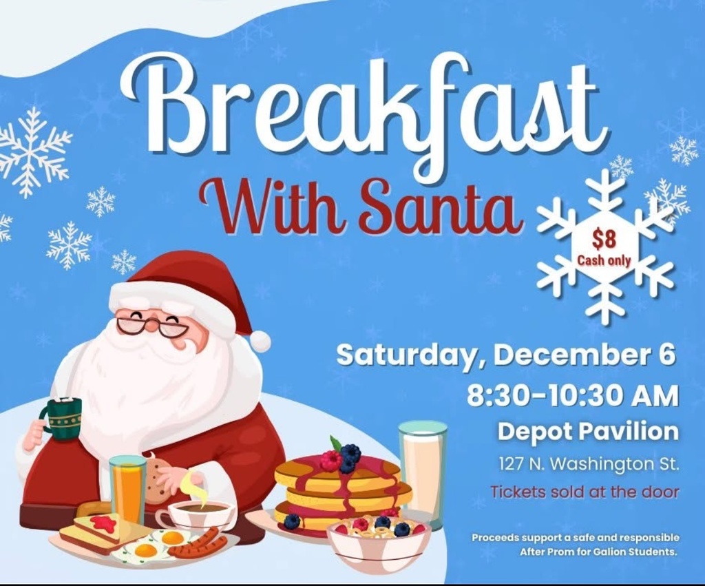 breakfast santa