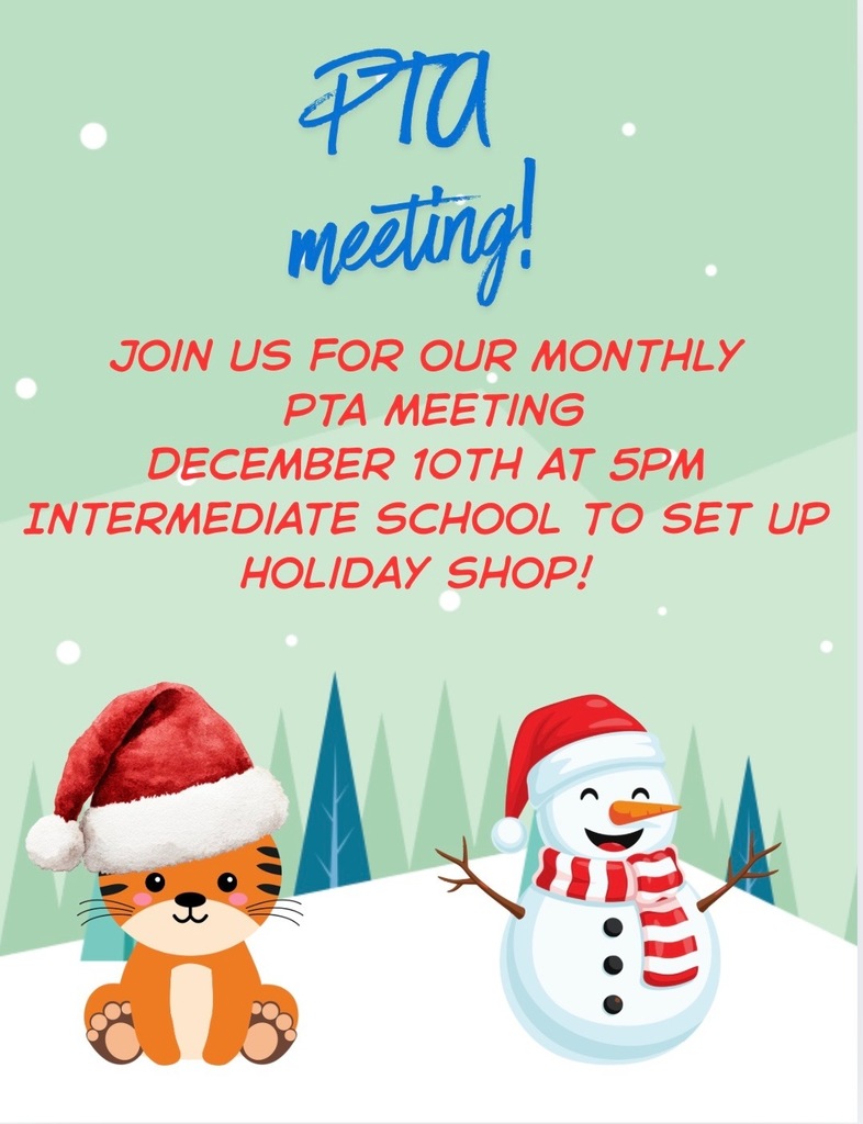 PTA Meeting Dec