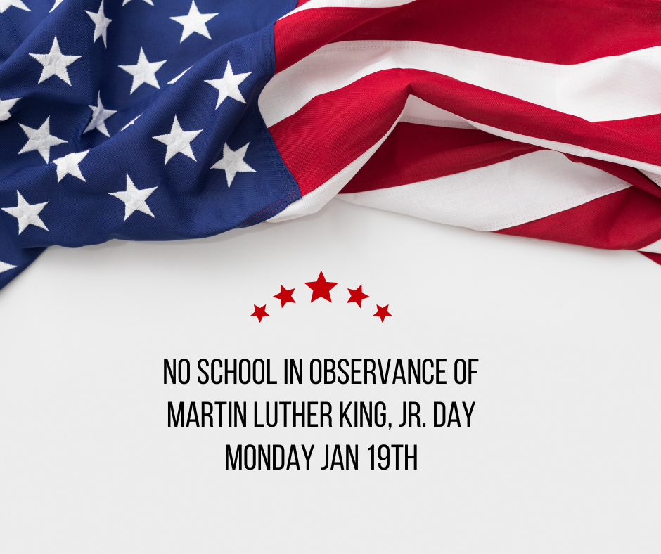 No School MLK Day