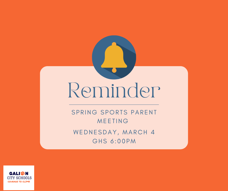 Spring parent meeting