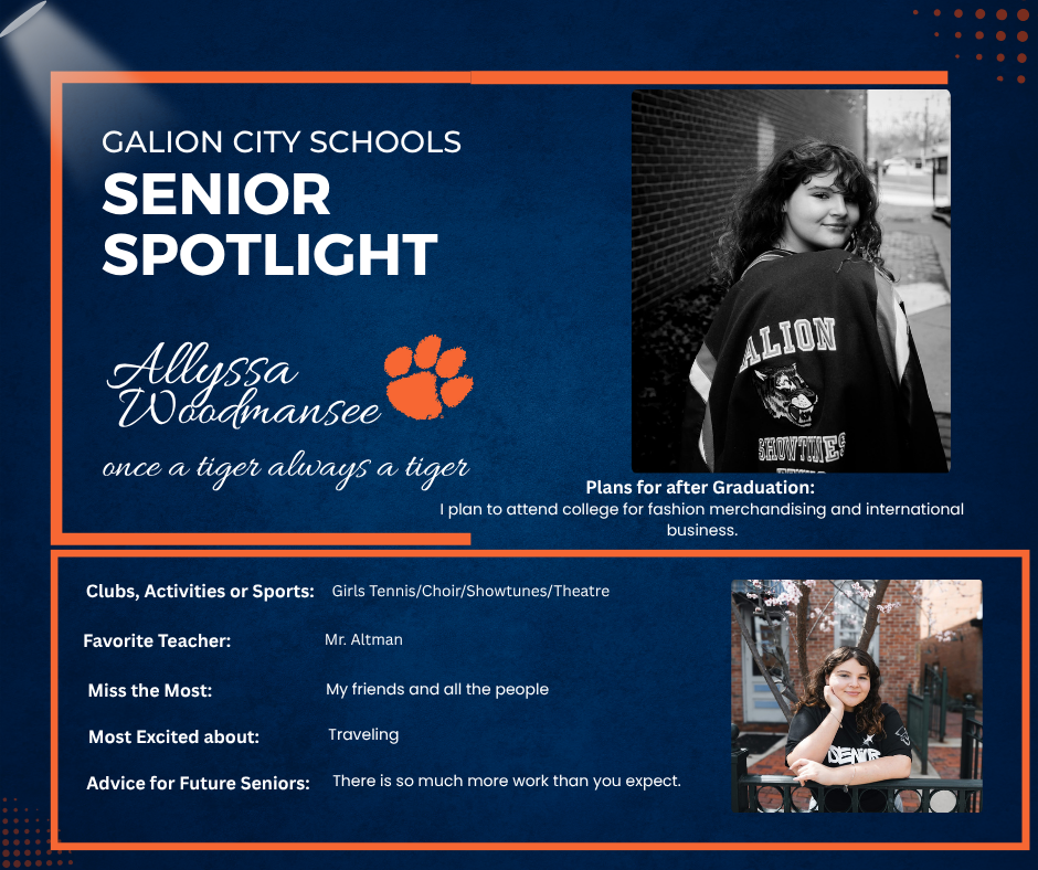 Senior Spotlight A Woodmansee