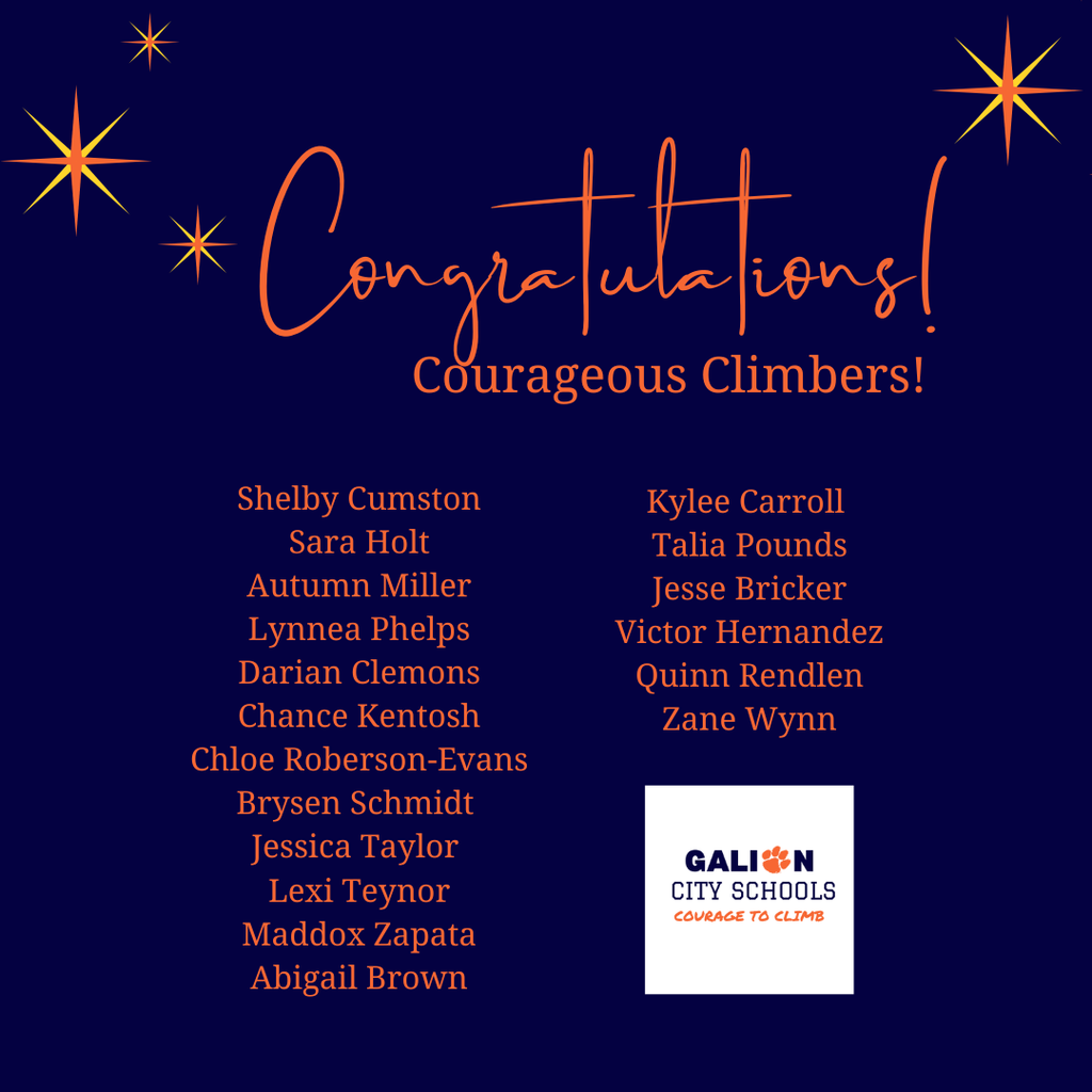 Courageous Climbers