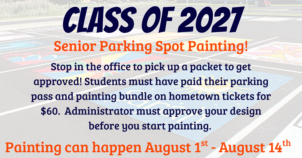 Senior PAINT your spot