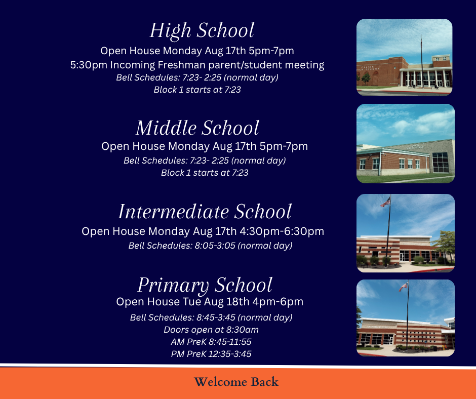 Bell Schedule