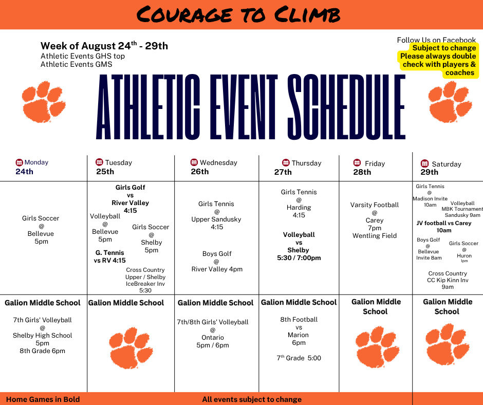 Athletic Week