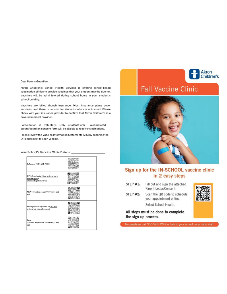 Fall Vaccine