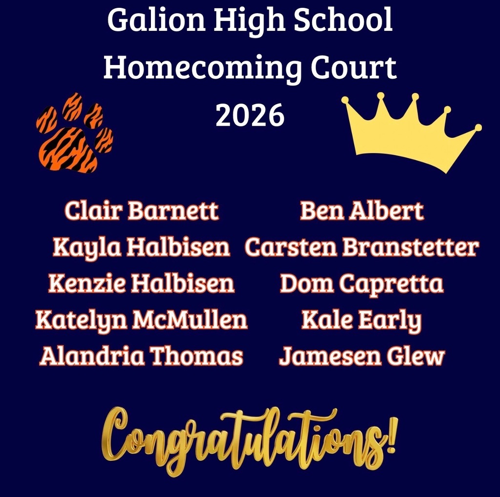 2026 Homecoming Court
