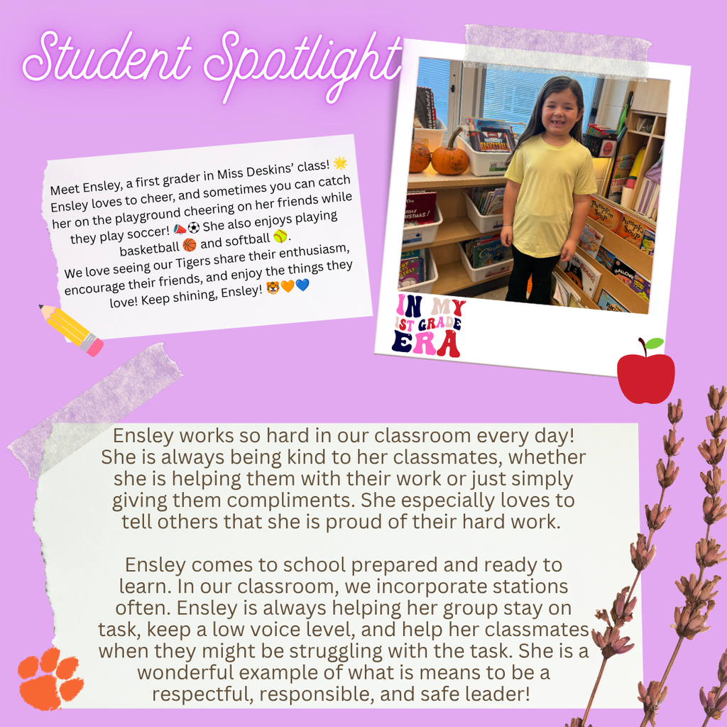 Student Spotlight Ensley