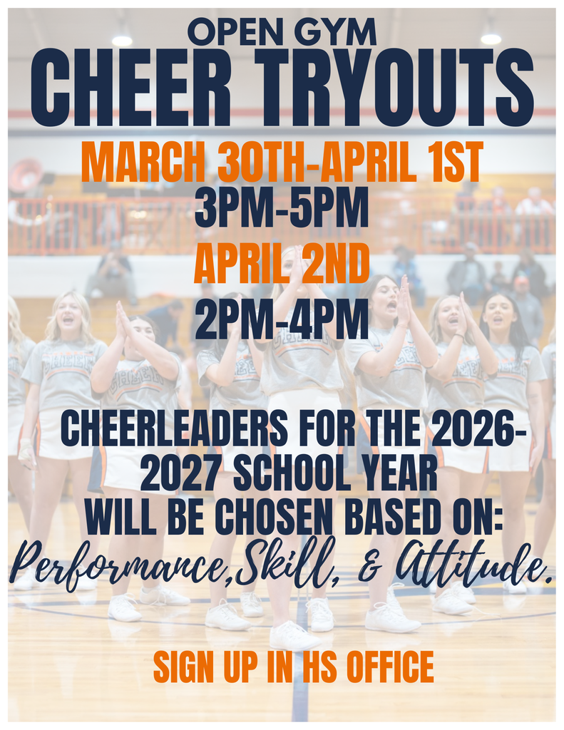 Cheer Tryouts 2026/2027