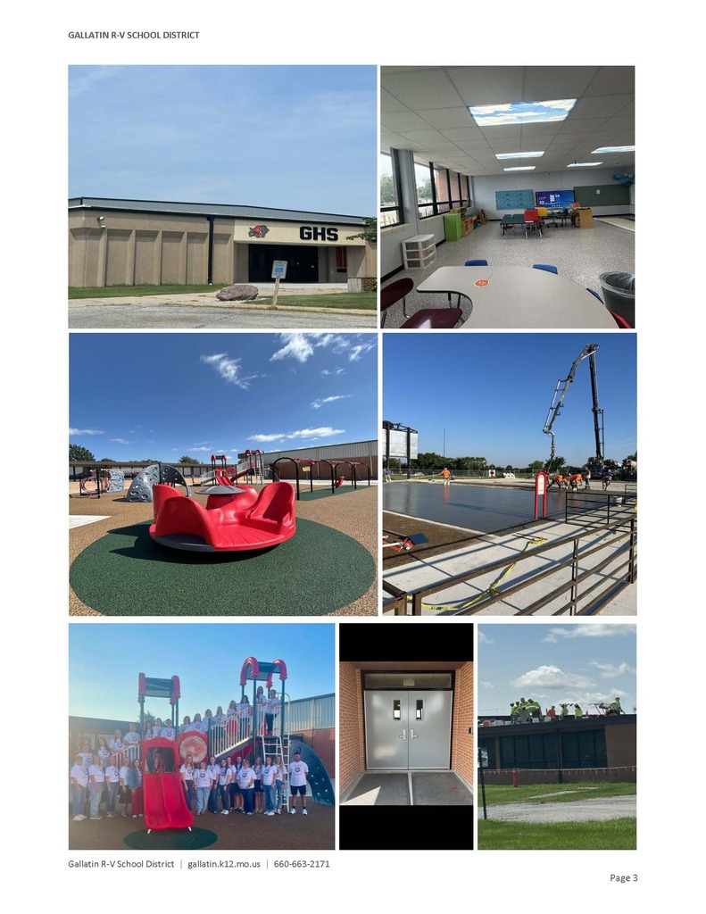 Gallatin R-V Ribbon Cutting for New Elementary Playground