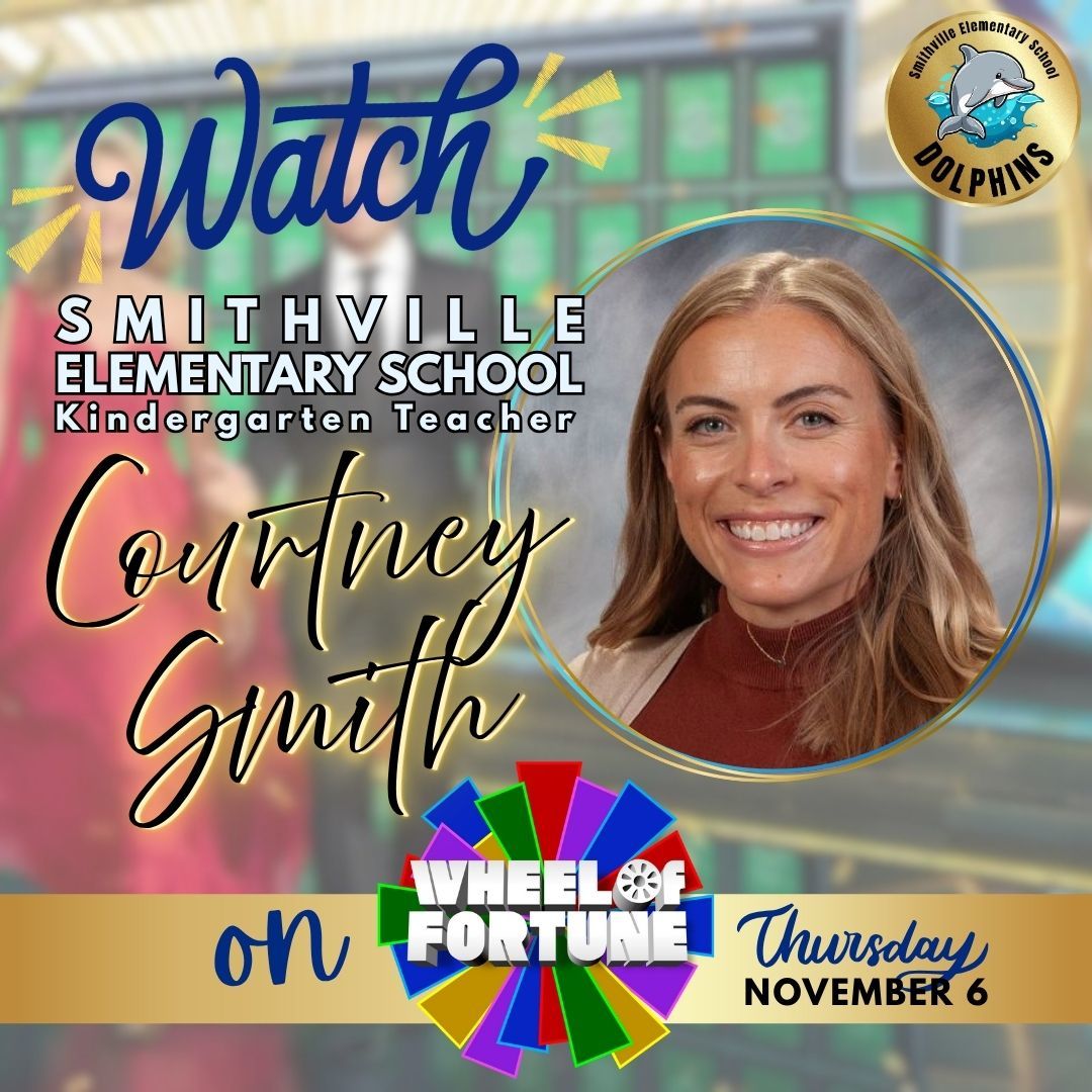 Smithville Teacher to Spin the Wheel on Wheel of Fortune