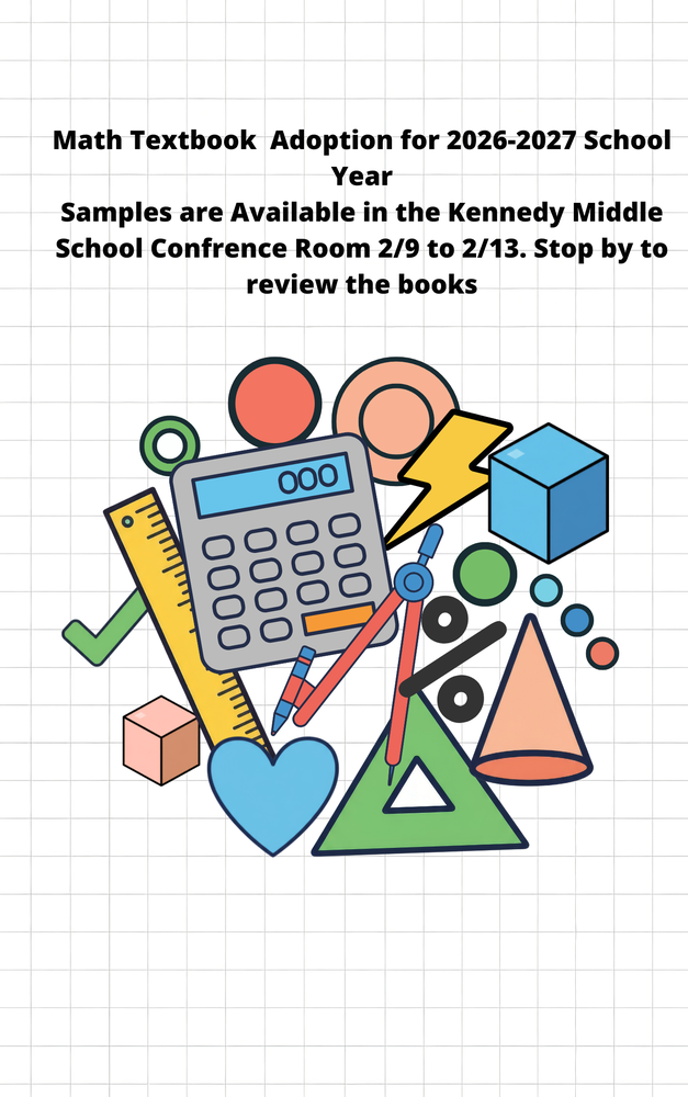 Samples are available in the Confrence Room 2/9 to 2/13