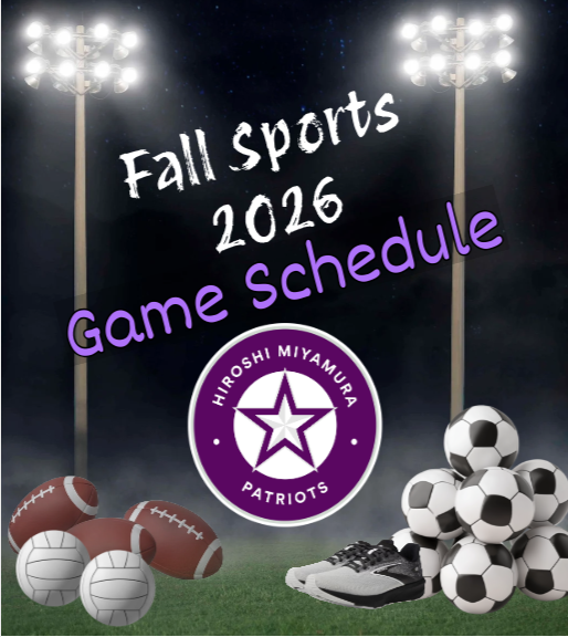 Fall Sports Schedule