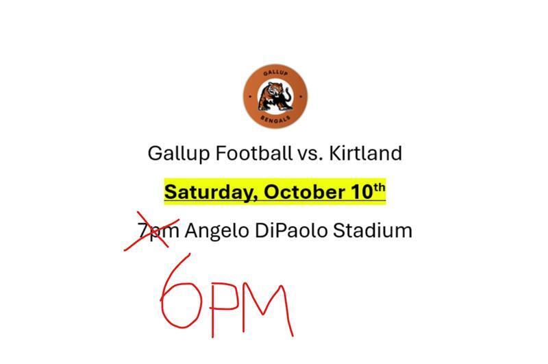 Correction Gallup Football