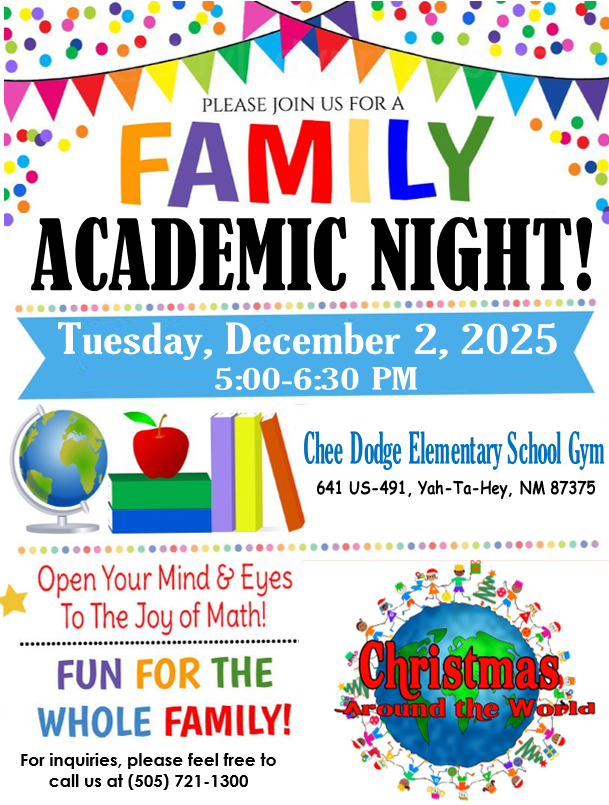 Q2 CDE Family Academic Night
