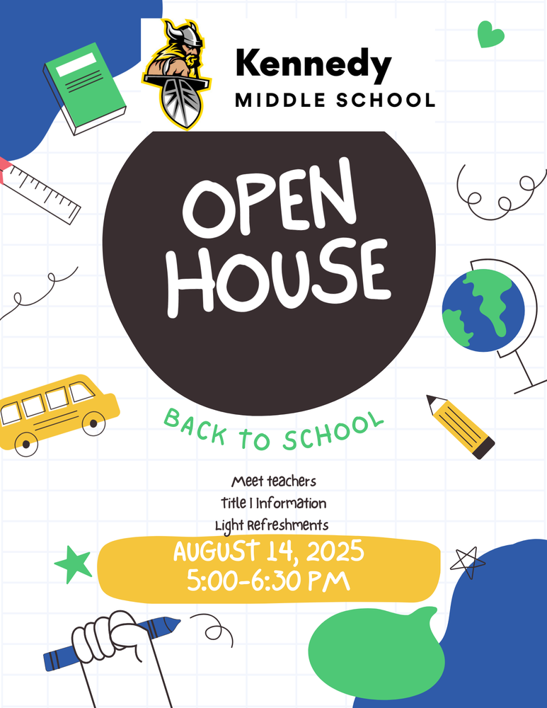 Open House- 8/14 5-6:30