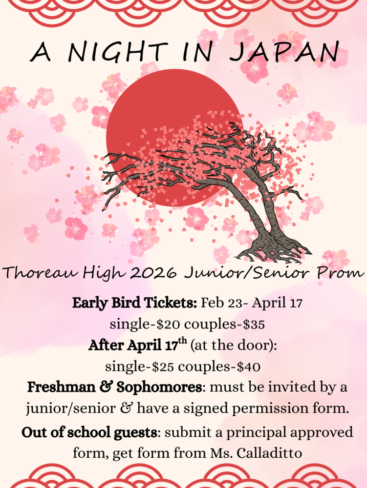 pink background, red moon, black wording