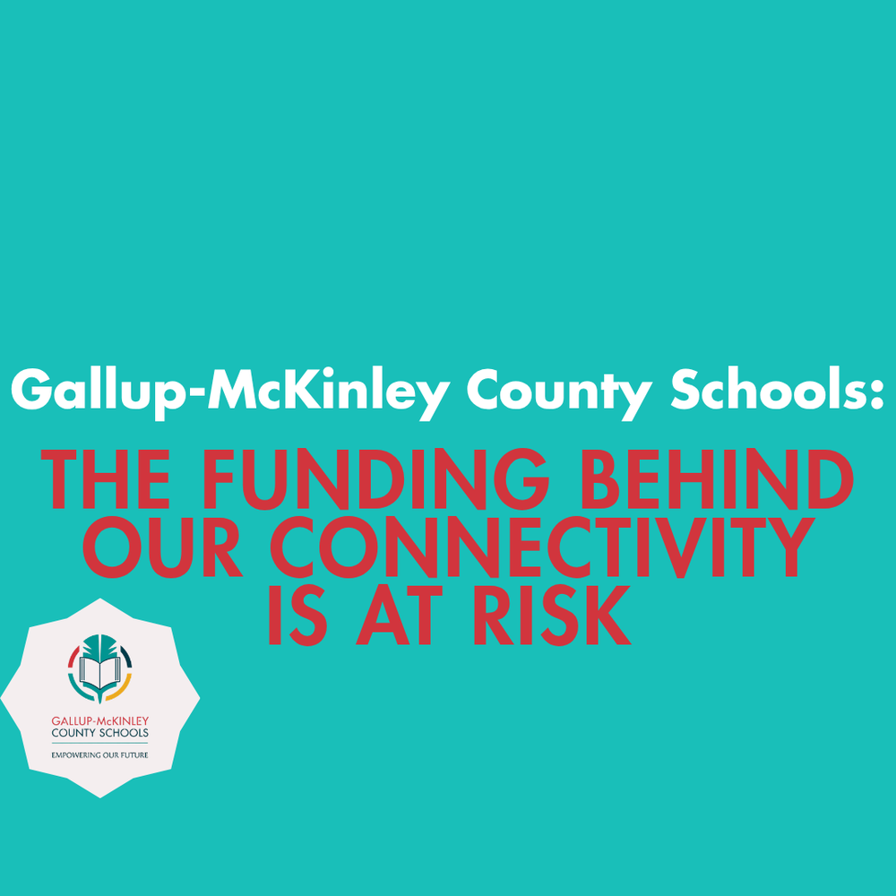 THE FUNDING BEHIND OUR CONNECTIVITY IS AT RISK