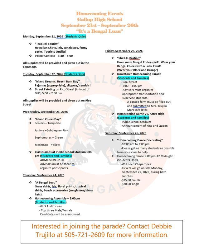 Homecoming Events