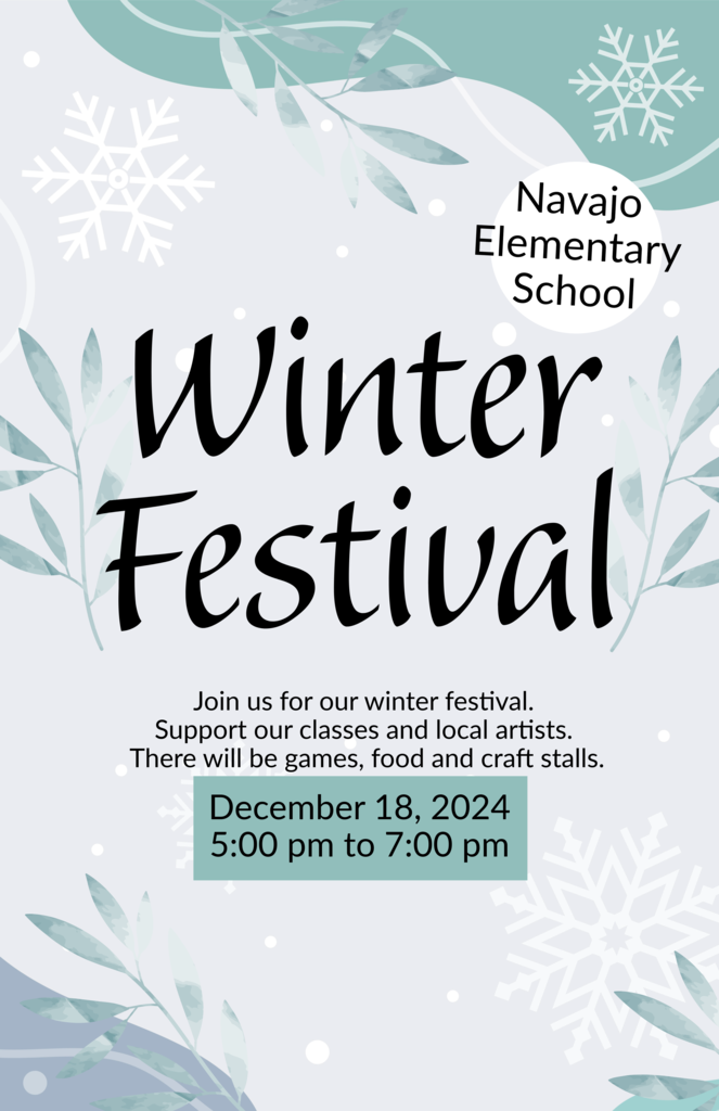 Winter Festival flyer