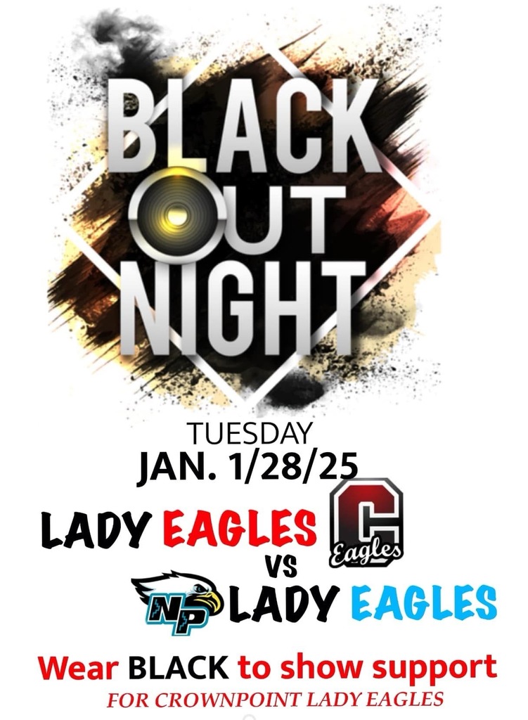 Girl basketball blackout night in support of our athletes