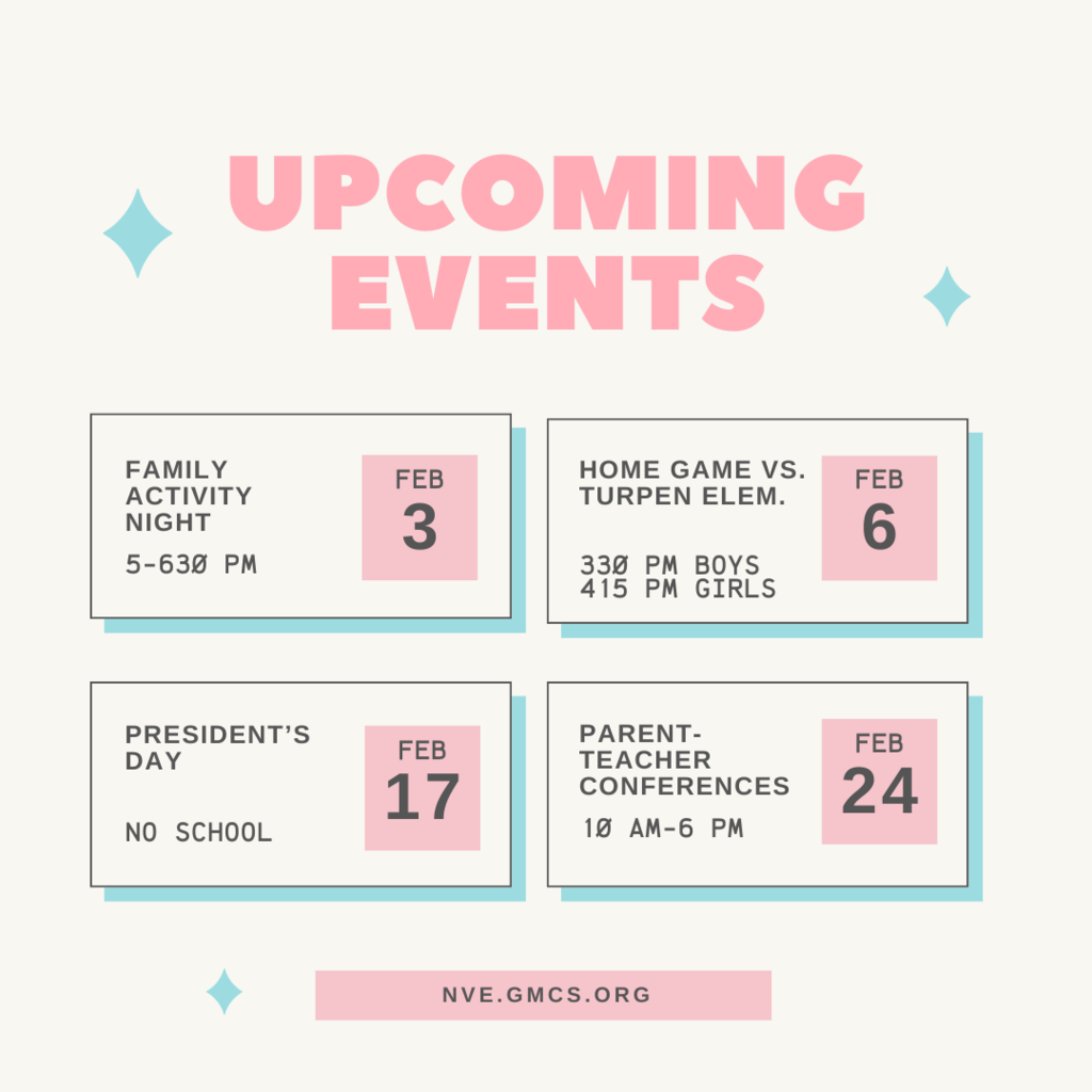 February Events at NVE