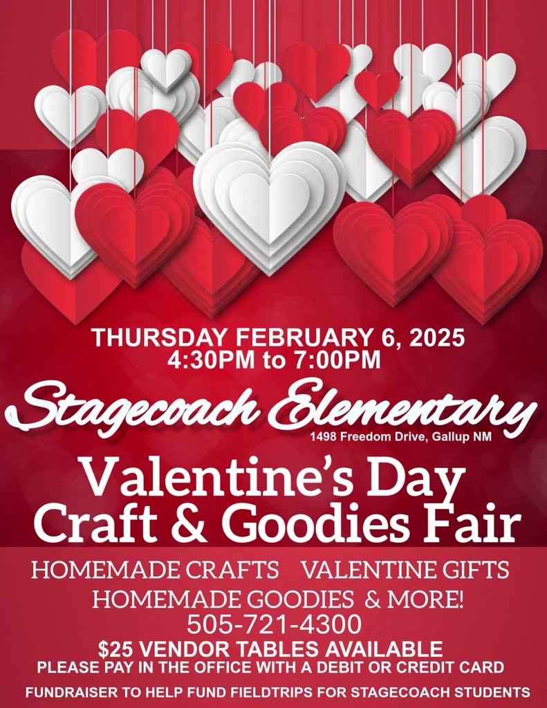 Stagecoach Craft Fair 2/6/25 at 5pm