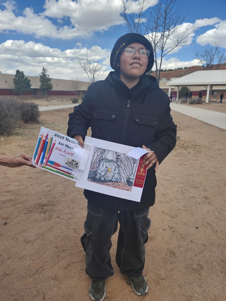 Akira Benally 2nd Place Prize Winner
