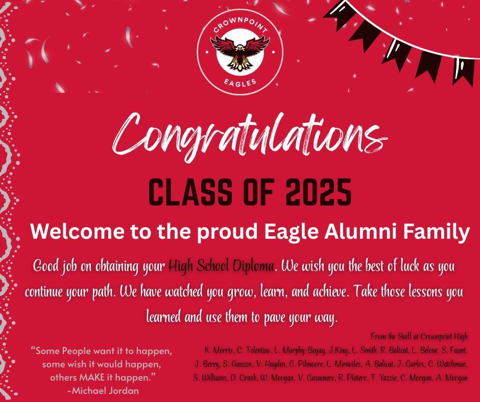 Congratulations Class of 2025