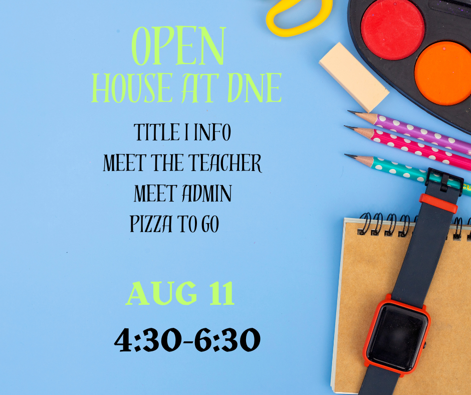 Open House Aug. 11 