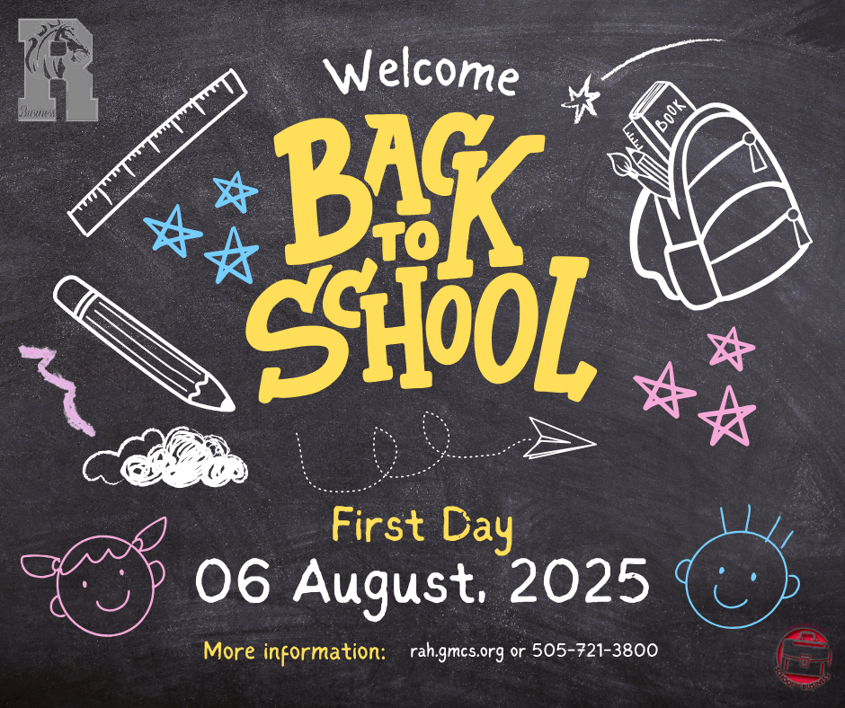 Welcome back picture with August 6th start date.