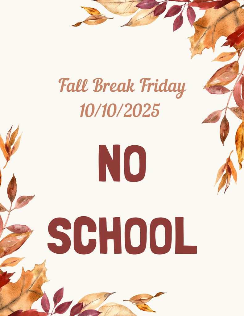 fall break flyer