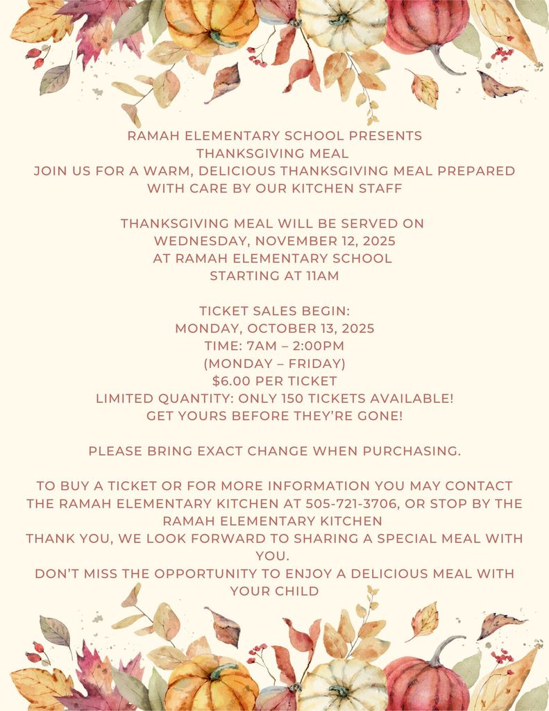 Pastel Color Watercolor Thanksgiving Dinner Party Flyer