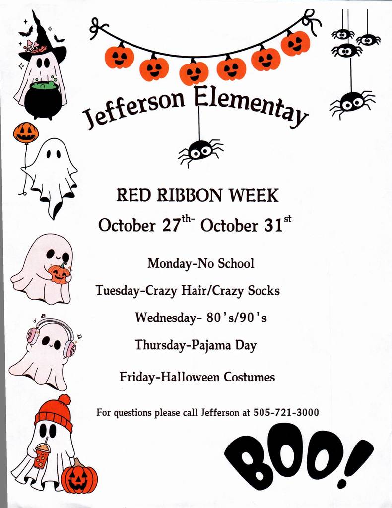 Red Ribbon Week!