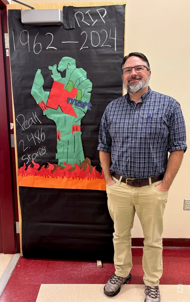 Junior Defunct business door Kmart