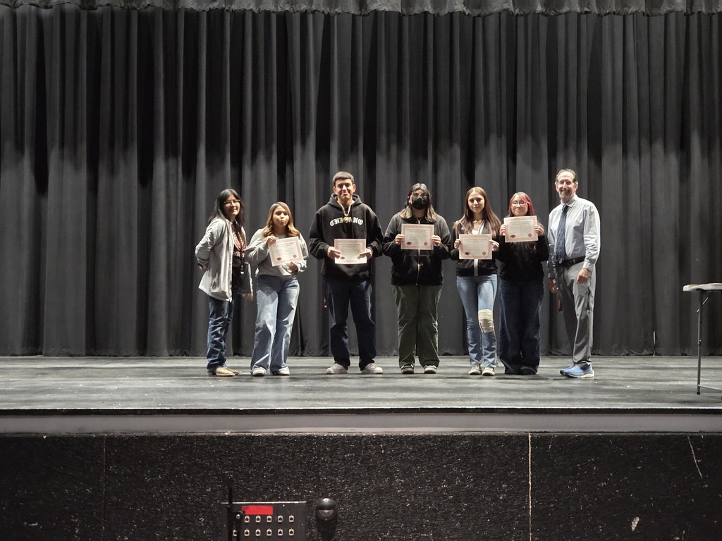 Gallup High Schol Sophomore Honor Roll Awardees