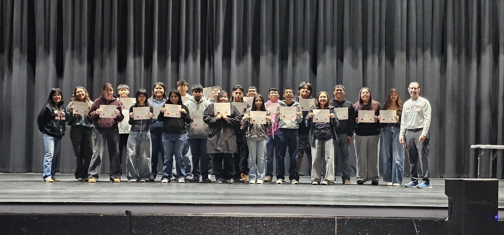 Gallup High Schol Junior Honor Roll Awardees