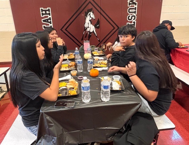 Today's Thanksgiving dinner