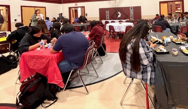 Today's Thanksgiving dinner